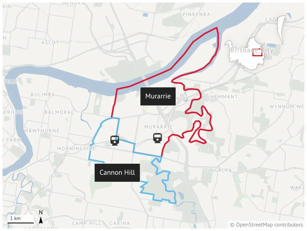 Life expectancy gap for Murarrie and Cannon Hill