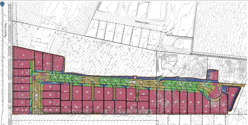 43-lot subdivision