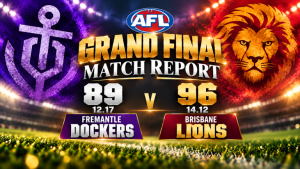 AFL Grand Final Fremantle Dockers vs Brisbane Lions 2026